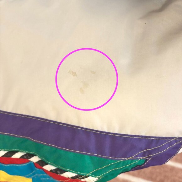 RARE Vintage Retro 80s/90s Colorful Abstract Geometric Ski Jacket, Size Medium - Picture 14 of 15